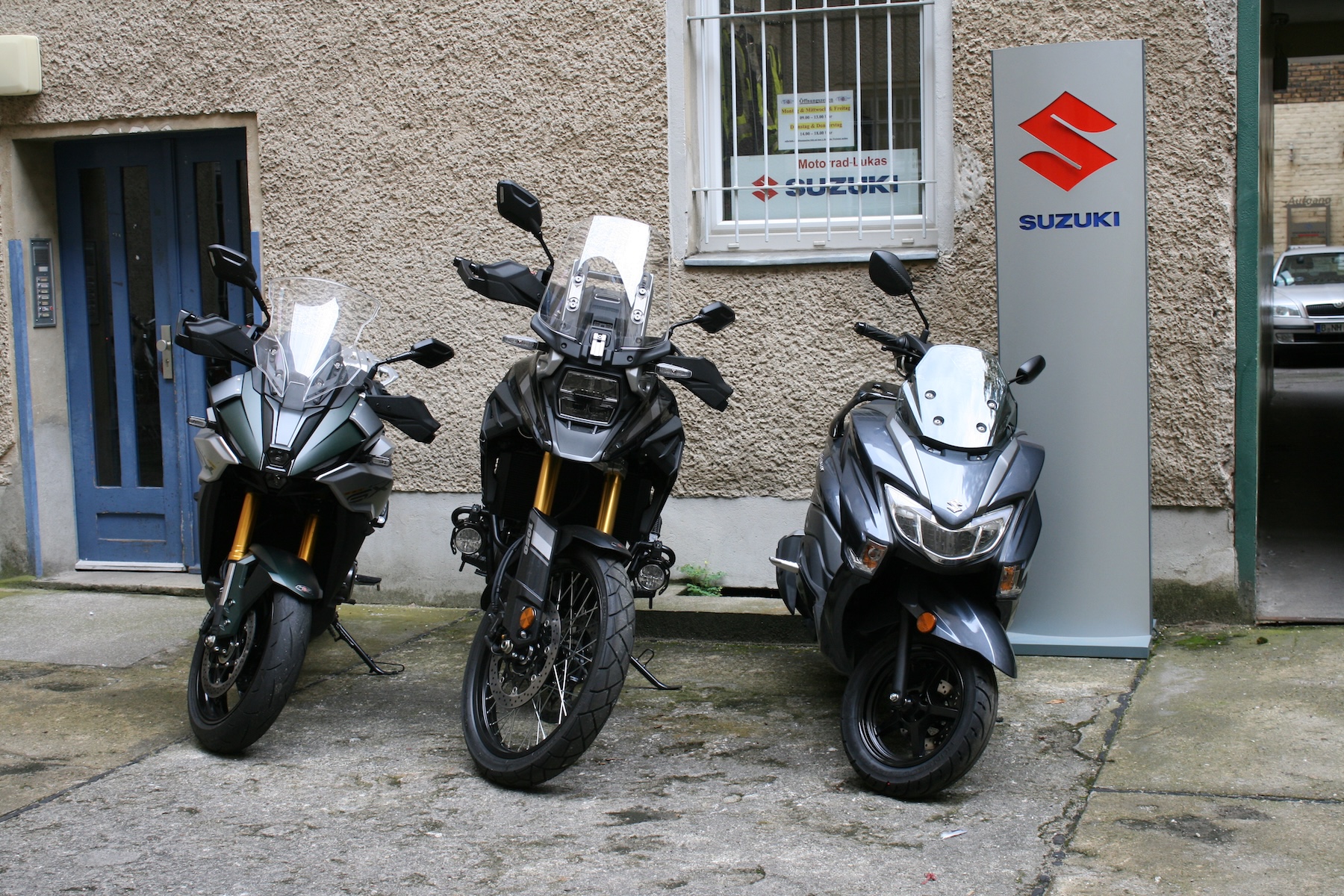 Suzuki Motorräder und Scooter bei Motorrad Lukas Berlin